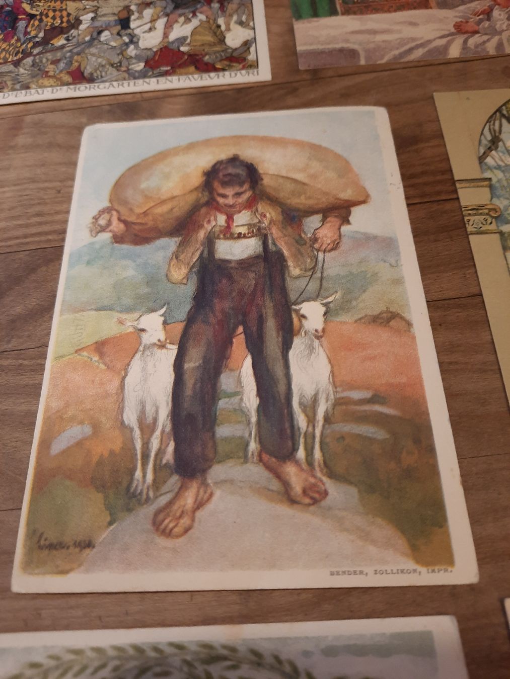 Cartoline: Bundesfeier-Karten – Usato da Busswil BE venduto da balu37 2