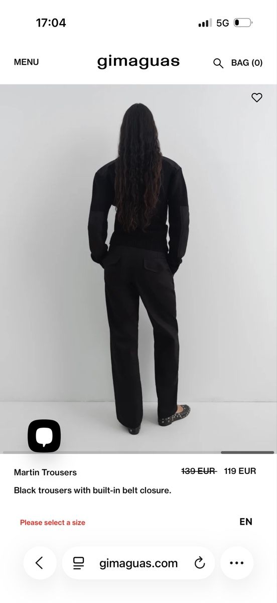Pantaloni: Gimaguas Martin straight trousers – Nuovo (secondo la descrizione) da Zürich venduto da AlineCr 6