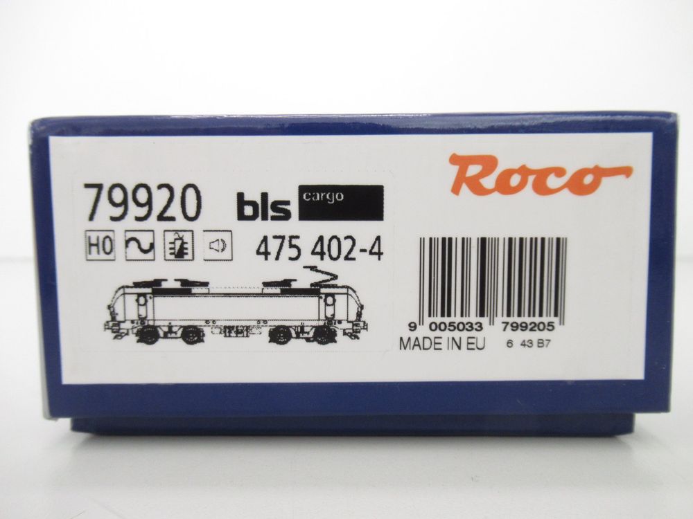 Roco 79920 E Lok Re 475 BLS Alpinisten AC Digital H0 Kaufen Auf Ricardo