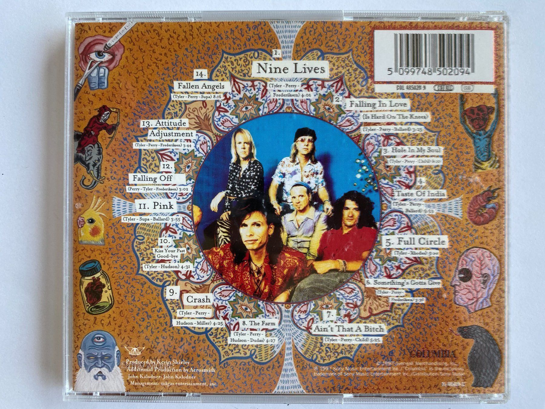 CDs: Aerosmith NINE LIVES Album CD – Gebraucht aus Chur von  1