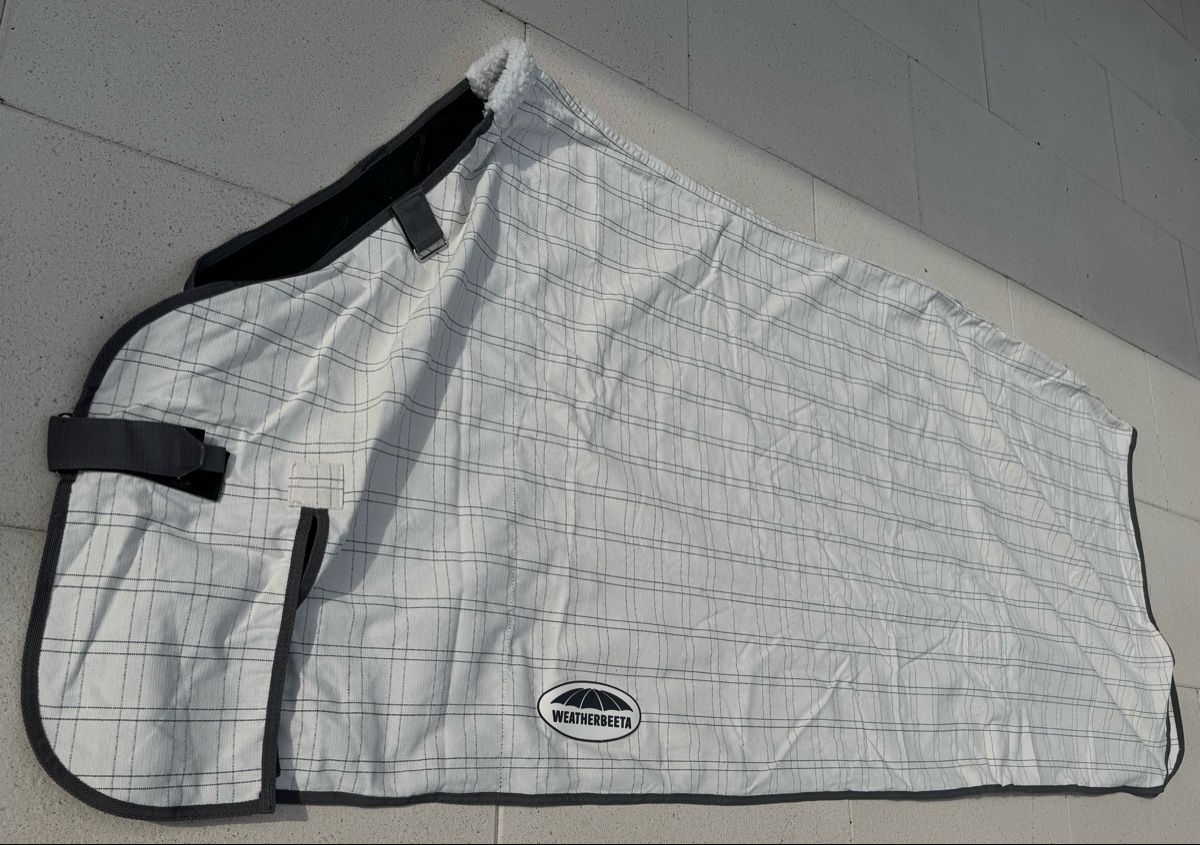 Decken: Originalverpackte, neue Baumwolle Pferdedecke, 165cm – Neu (gemäss Beschreibung) aus Hessigkofen von Rehkitz99