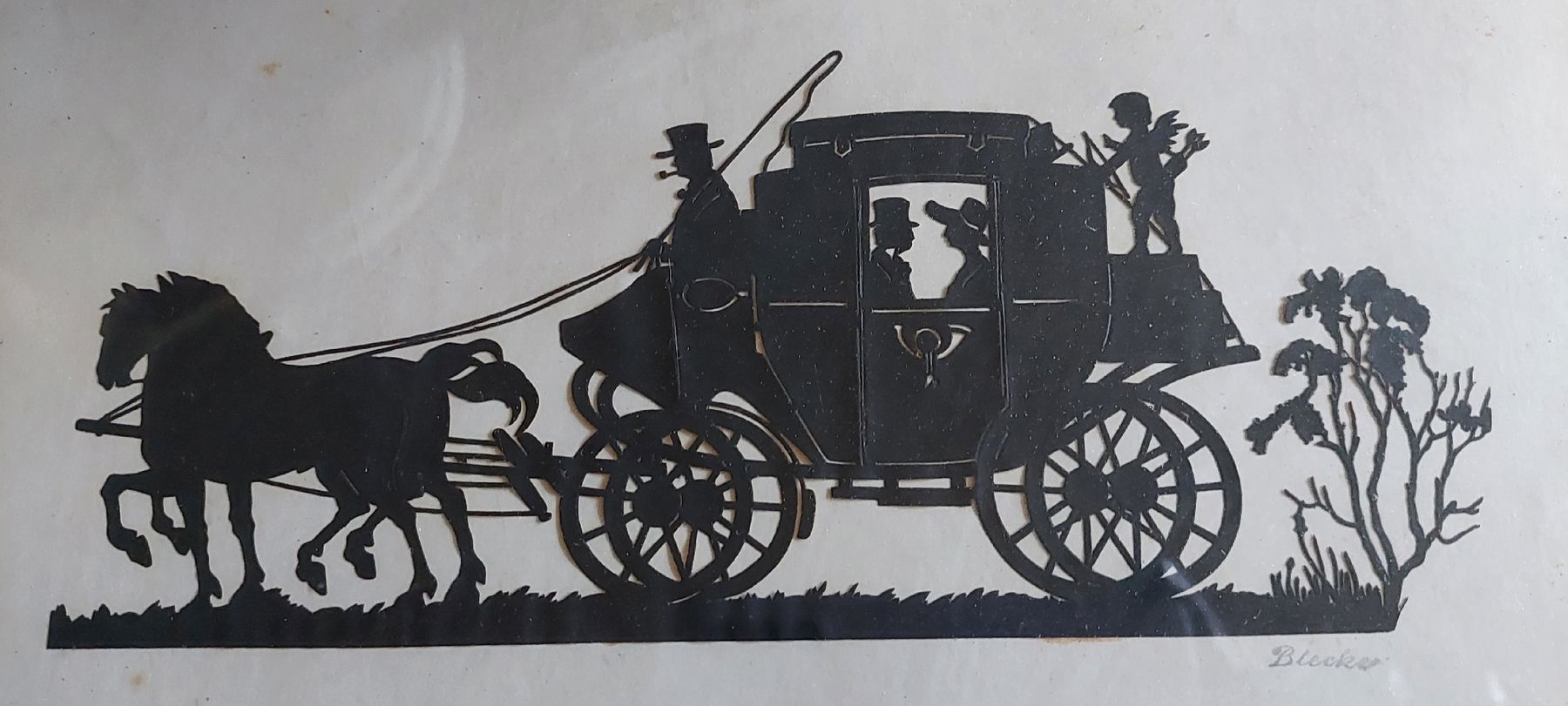 Arts picturaux & lithographies: Scherenschnitt – D'occasion à Zürich par Ikomerz