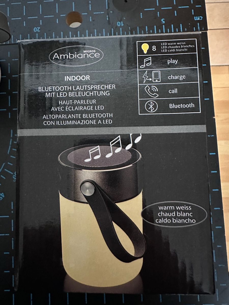 Casse acustiche: Altoparlante bluetooth con illuminazione LED – Usato da Novaggio venduto da WildSam 3