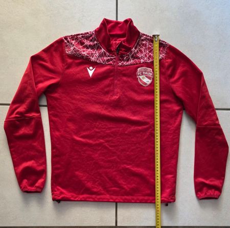 Zip Pullover FC Thun Macron Grösse XS