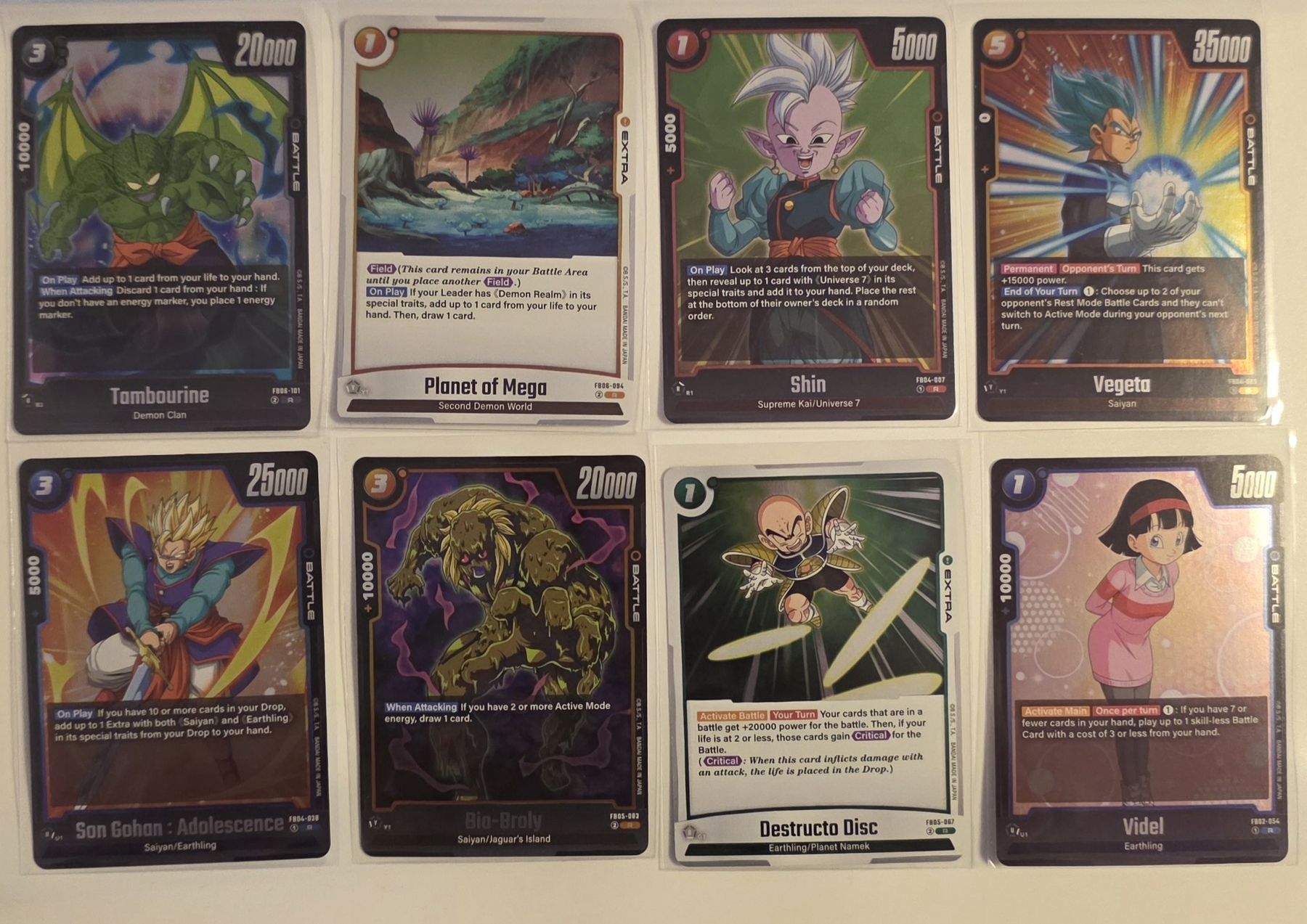 Bandai Carte collezionabili: 16 x Dragonball TCG Karten – Nuovo (secondo la descrizione) da Sirnach venduto da Halk_TCG 1