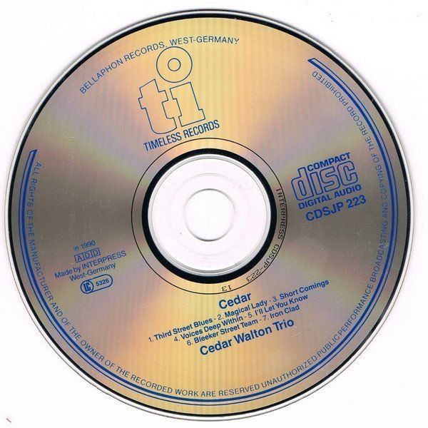 CD: Cedar Walton, Billy Higgins, David Williams, – Usato da Engelberg venduto da foyastro 2
