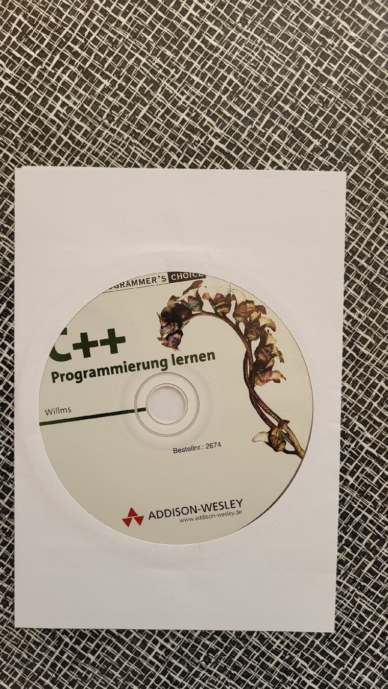 Bücher: C++ Programmierung lernen von André Willms Addison-Wesley – Neu (gemäss Beschreibung) aus Döttingen von Alis68 4