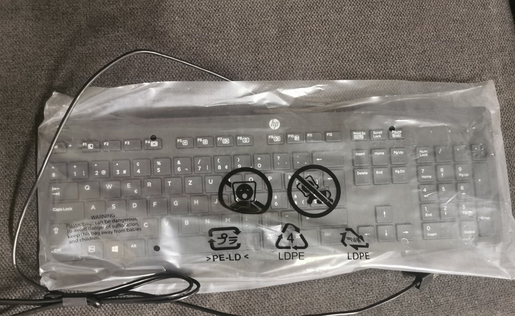 Hewlett Packard Tastiere: Hp Tastatur – Nuovo e nell'imballaggio originale da Herisau venduto da kn_ir