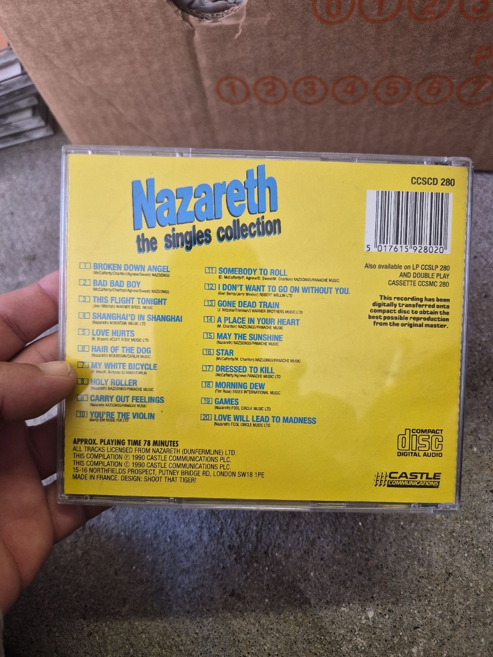 CD: Nazareth the Singels Collection CD – Usato da Oberegg venduto da kev_58s7 1