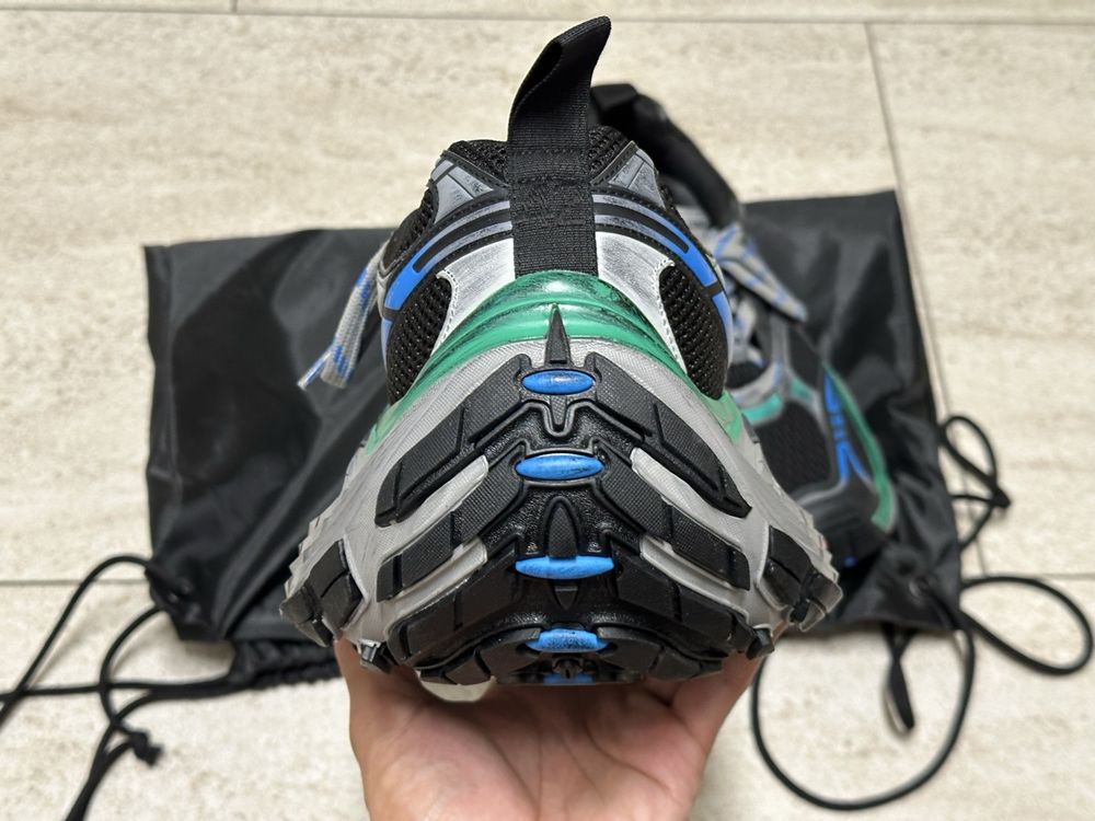 Balenciaga 10XL Sneaker size 42 Black, grey green blue (Gebraucht