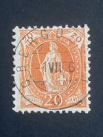 Znr 86A.3.08/II Vollstempel Obergösgen Selten !