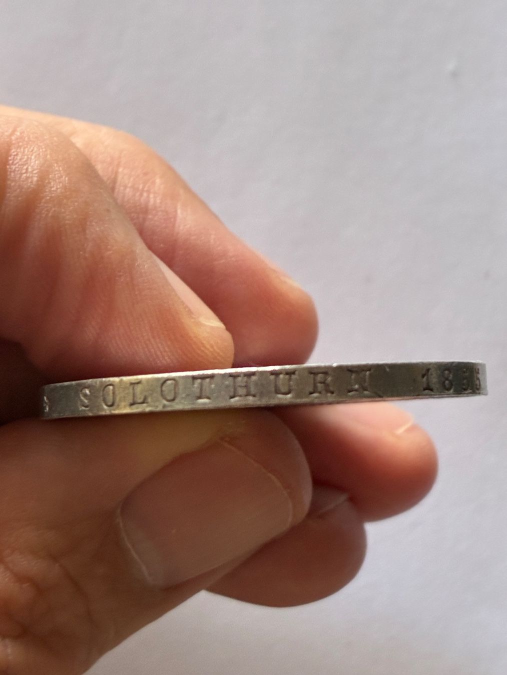 Tutti le monete: 5 Franken 1855 Solothurn – Usato da Kesswil venduto da 60plus 2
