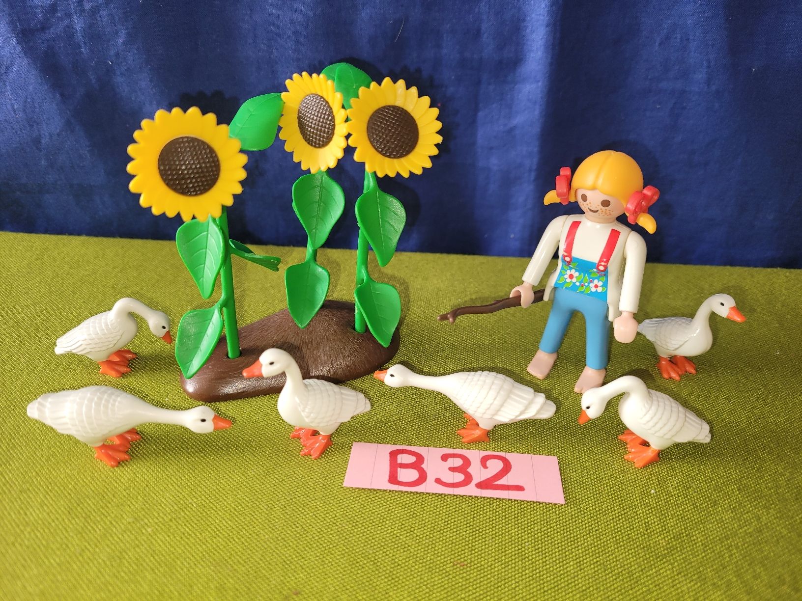 Playmobil Giocattoli: Playmobil Bauernhof,Gänseliesel B32 – Usato da Aarberg venduto da Fink010