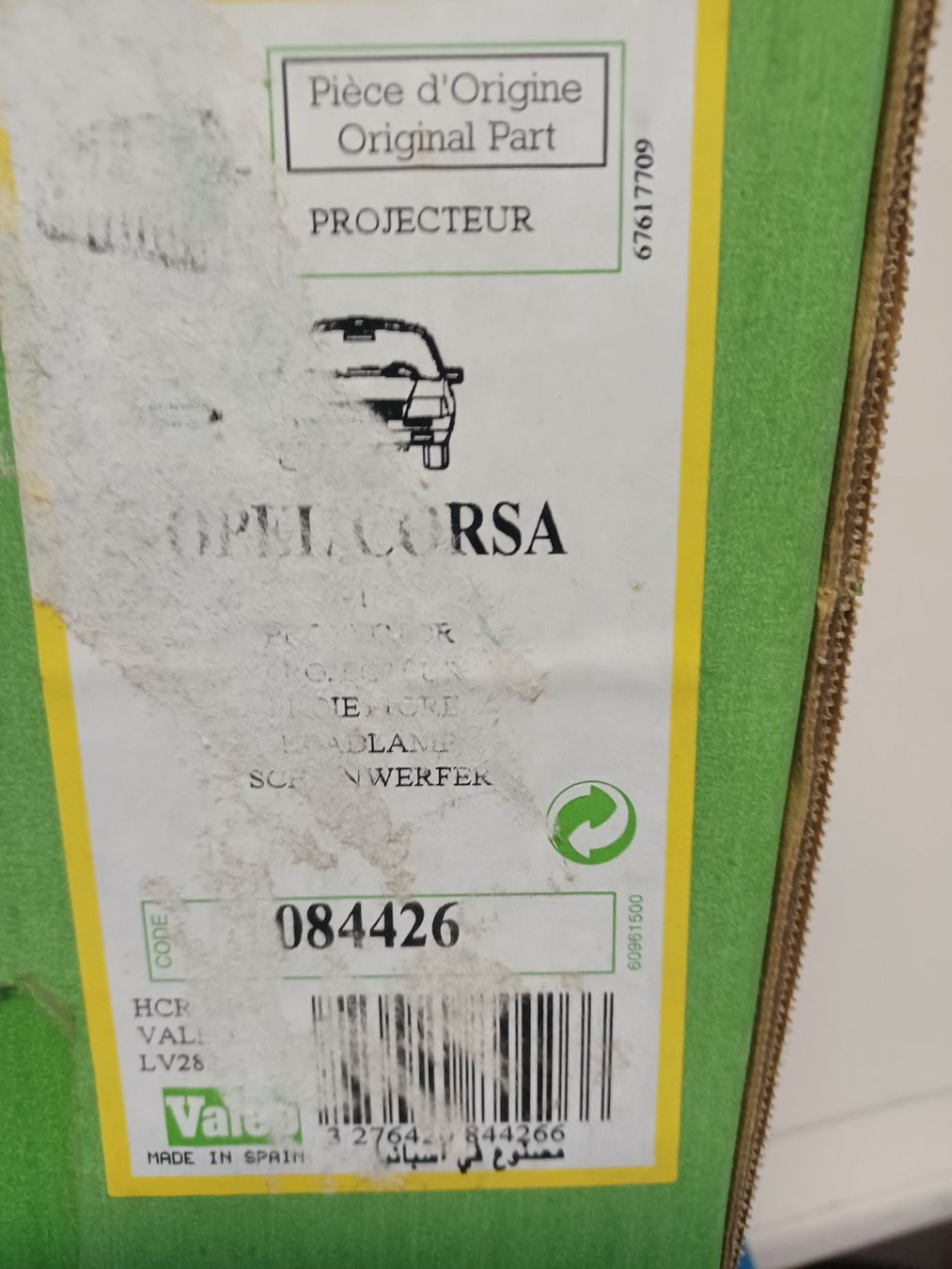 Opel Fari: Scheinwerfer Opel Corsa – Usato da Immensee venduto da bubi19 2
