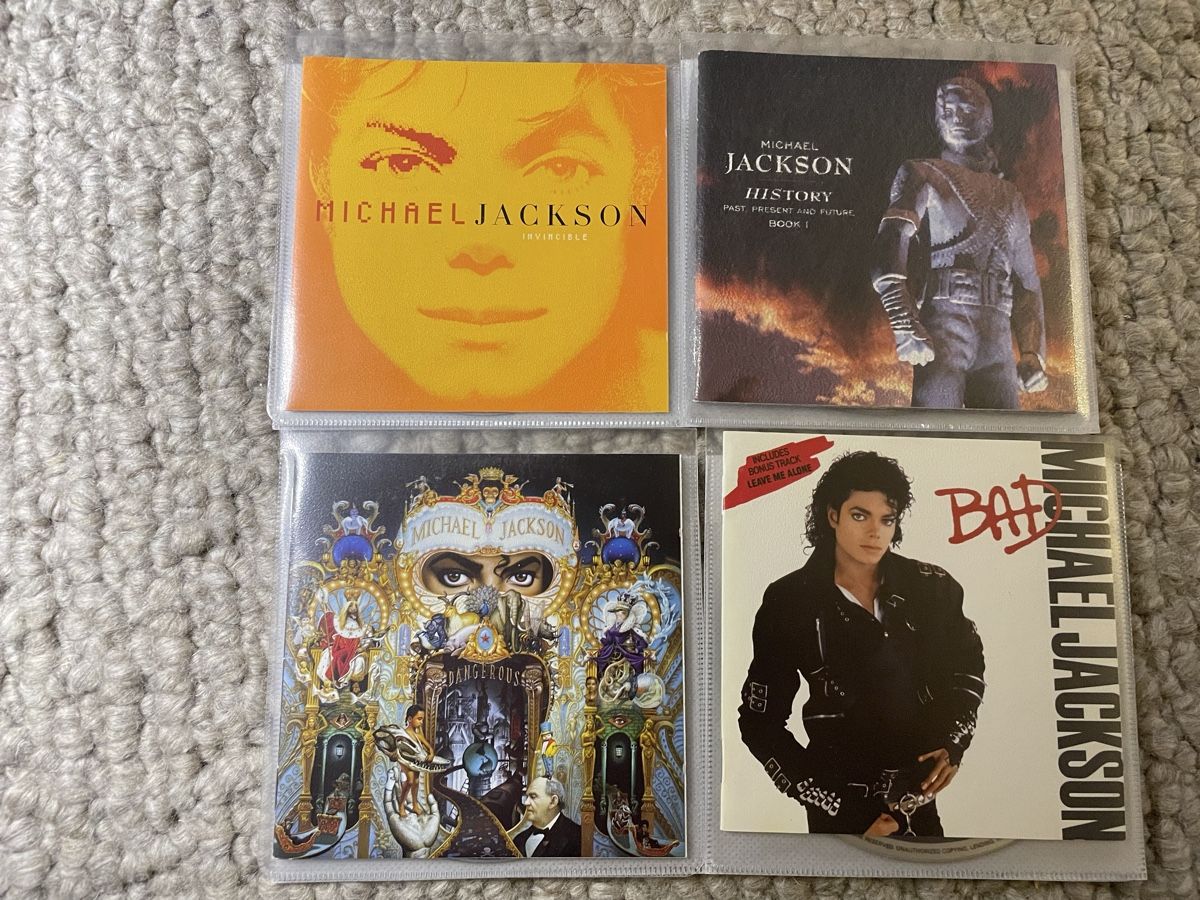 CDs: 4x Michael Jackson  – Gebraucht aus Reinach AG von trigger7811