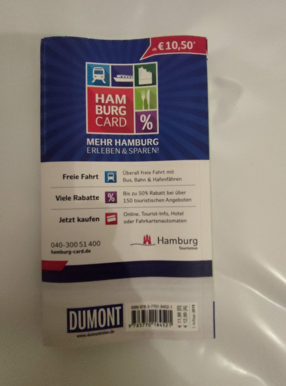 Libri: Hamburg Stadtführer – Nuovo (secondo la descrizione) da Buchs ZH venduto da nudle10 1