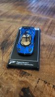 Modellauto Pagani Zonda F 1:64 Argentina Blue neu