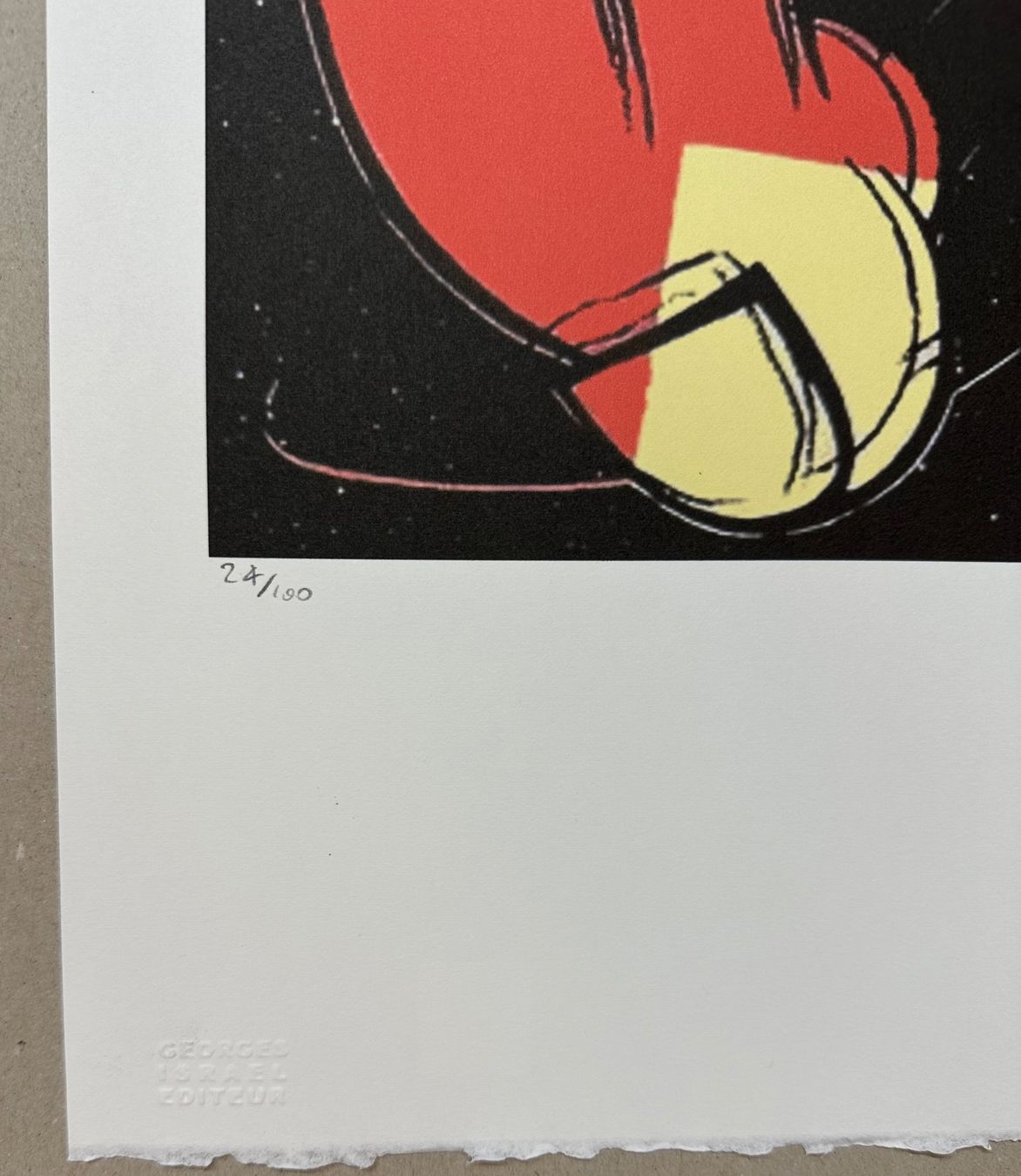 Poster & Bilder: Andy Warhol: Mickey Mouse, POP Art 24/100 – Neu (gemäss Beschreibung) aus Meilen von Smgdesign 1