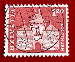 NR.370 BRIEFMARKEN GESTEMPELT   