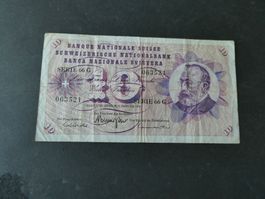 Schweiz 1970, 10 Franken