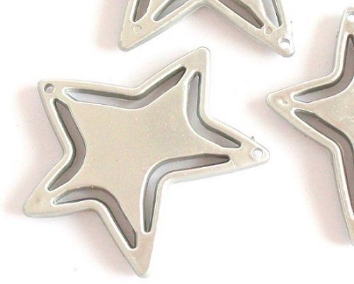 Tutte le decorazioni: Deko Stern silber (5Stk.) – Nuovo (secondo la descrizione) da Schlatt TG venduto da kreativ-atelier