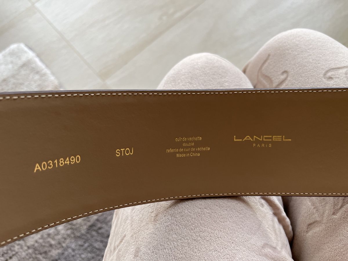 Gürtel: Ceinture Lancel – Neu (gemäss Beschreibung) aus St-Sulpice VD von Twin5 3