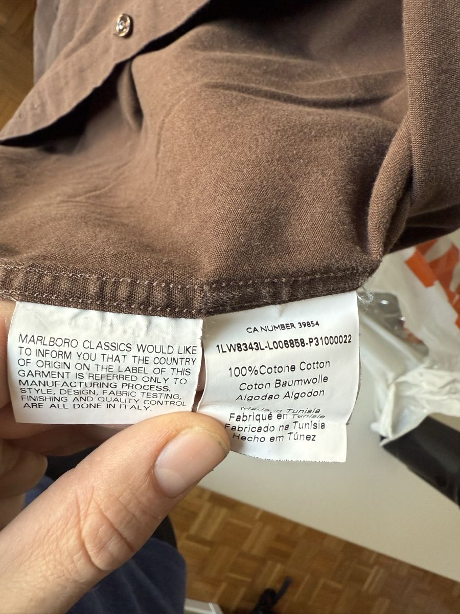 Camicie: Camicia uomo cotone 100% – Usato da Lugano venduto da mir_xl6c 4