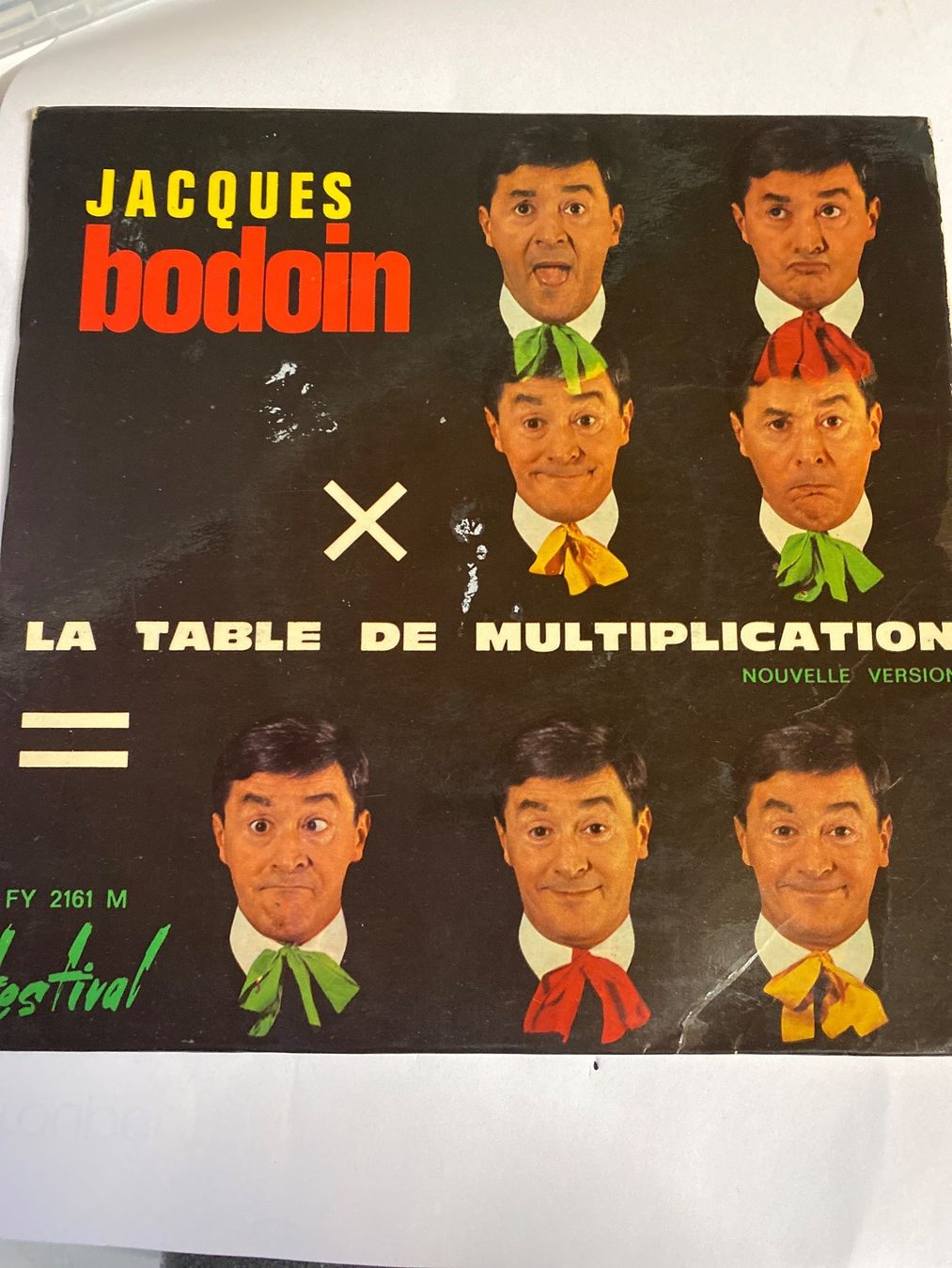 Dischi in vinile: JACQUES BODOIN - LA TABLE DE MULTIPLICATION - 45 tours – Usato da Le Brassus venduto da cinema13