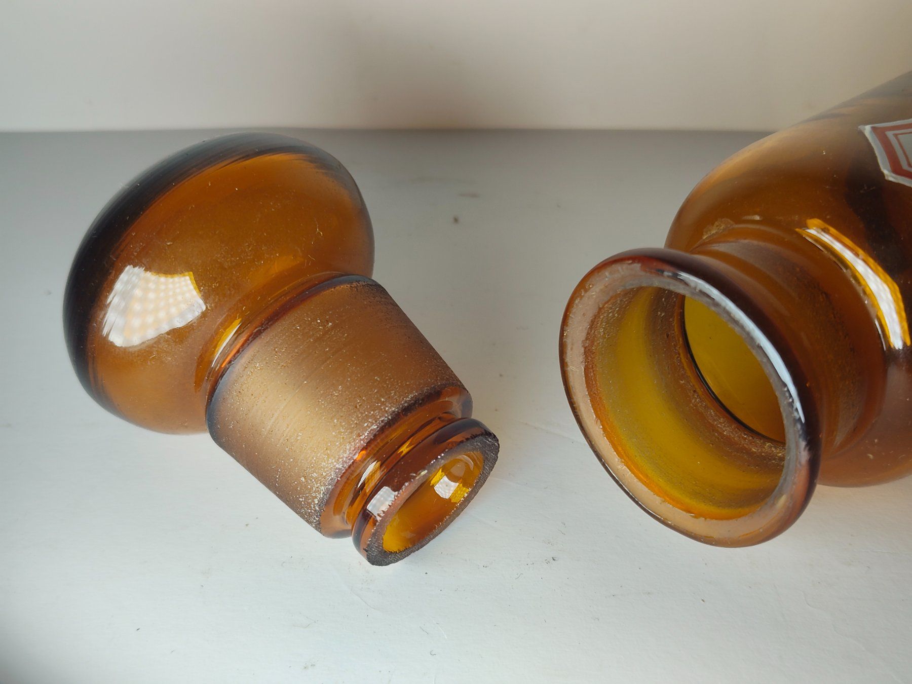 Accessori da laboratorio: Antike Apothekerflasche Digitalis Um 1920 13cm – Usato da Monthey venduto da 19_karen_84 1