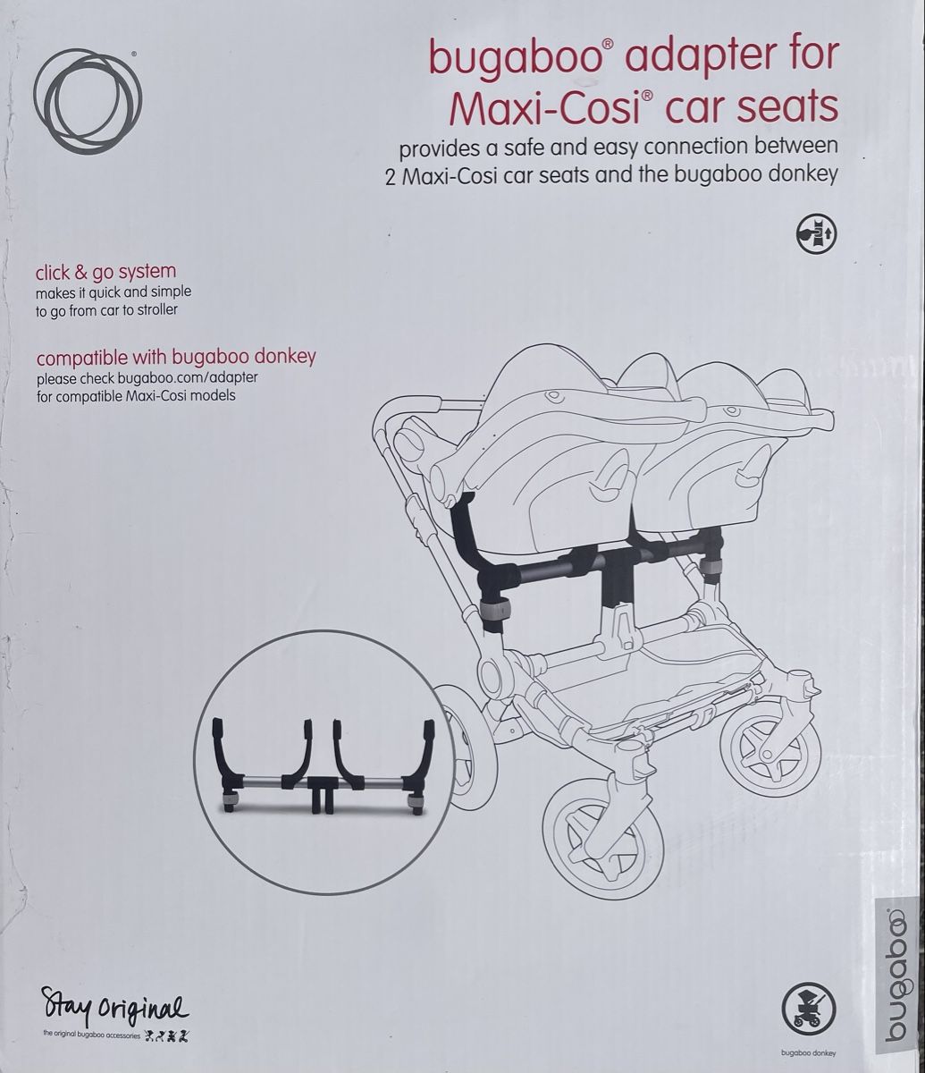 Bugaboo Poussette: Bugaboo Donkey Adapter f. Maxi-Cosi, Twin – D'occasion à Zürich par Tauli_Tam