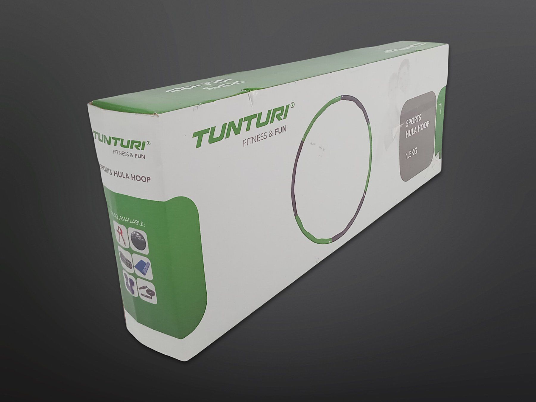 Tunturi Hometrainer: TUNTURI Hula Hoop 1.5 kg – Nuovo (secondo la descrizione) da Suhr venduto da Restwert_Suhr 5