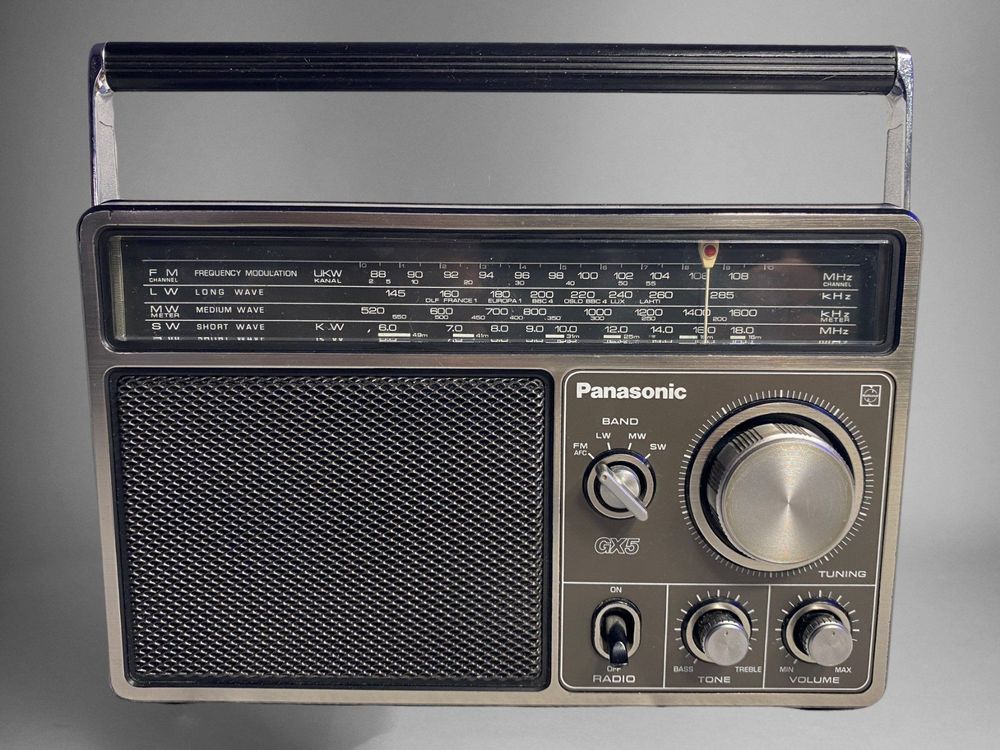 National Panasonic 1105 DLBS vintage Radio FM MW LW SW Kaufen auf Ricardo