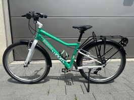 Kindervelo Woom 5 in mint/türkis (24 Zoll)
