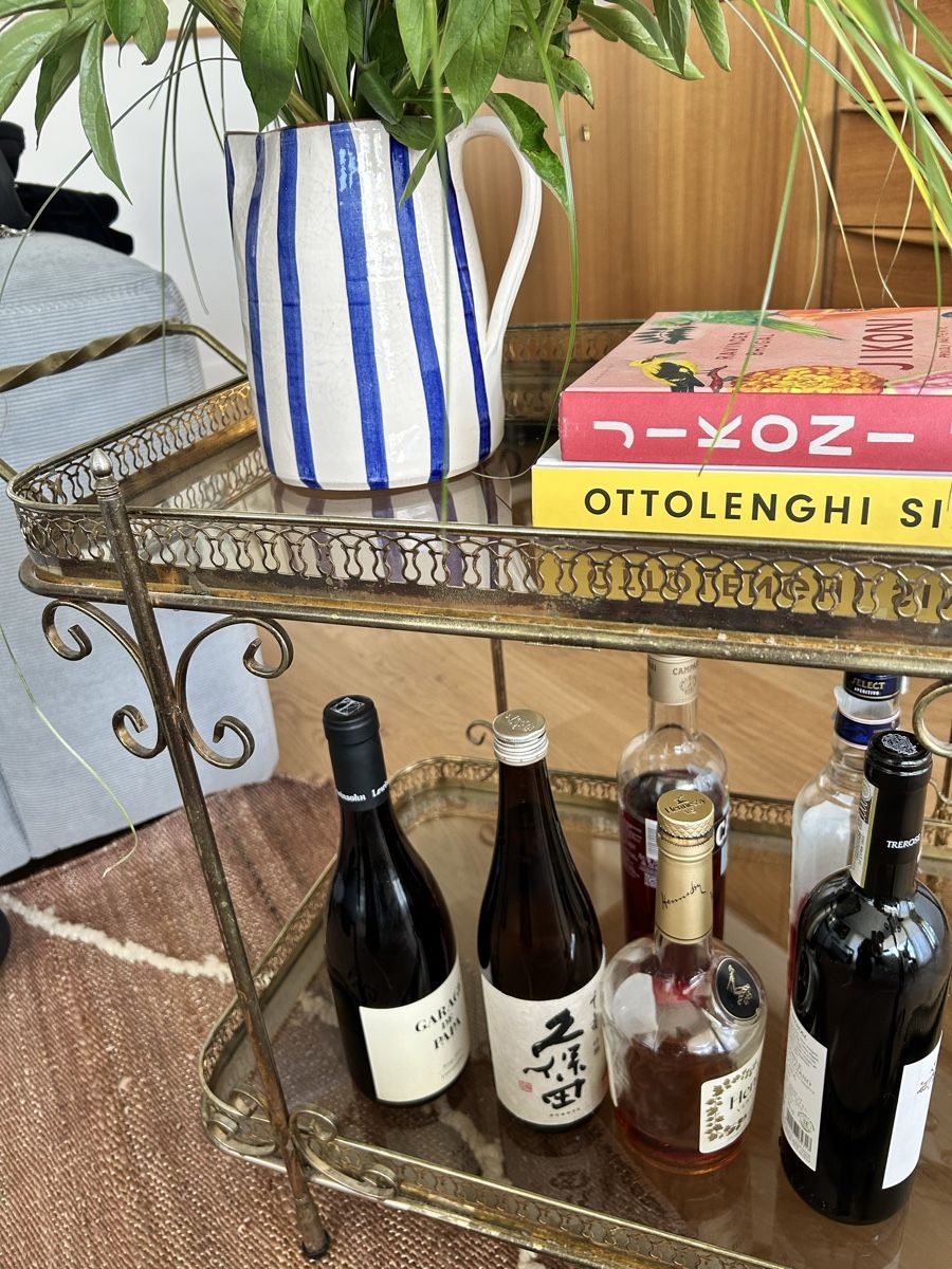 Servierwagen: Vintage brass bar cart – Gebraucht aus Basel von ves_yxb5 1