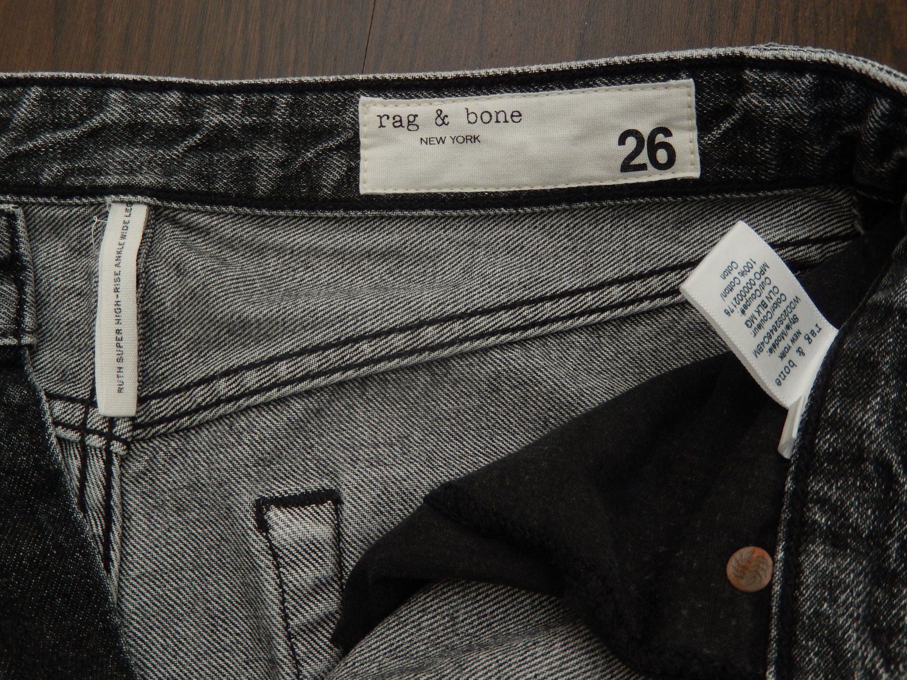 Jeans: Orig. RAG & BONE Ruth Crop Jeans Gr. 26 – Usato da Tuggen venduto da vivira 9