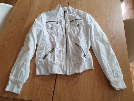 Weisse Sommerjacke, Green Fashion, XXL – Top Zustand!