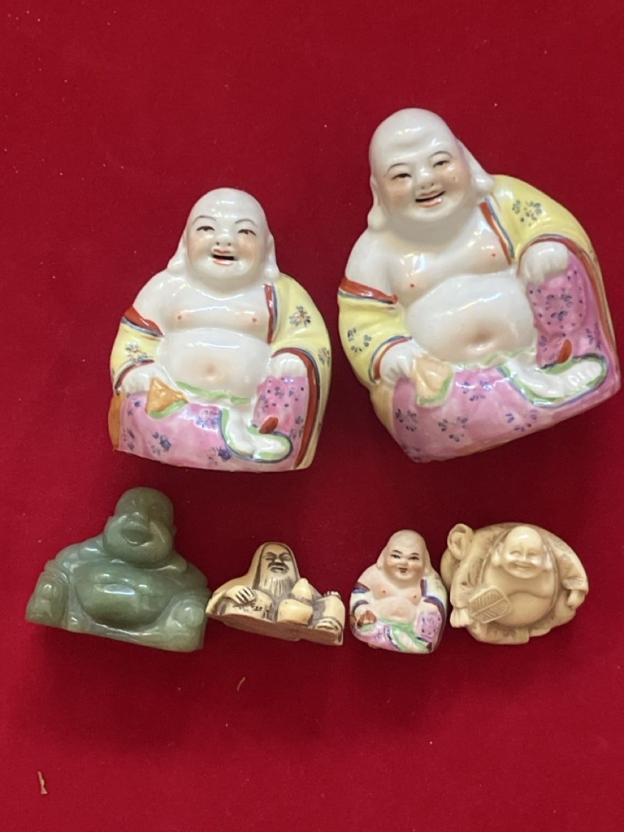 Tutte le decorazioni: Buddha Figuren Konvolut 7 Stueck 6.5cm – Usato da Muralto venduto da jac_hkz5
