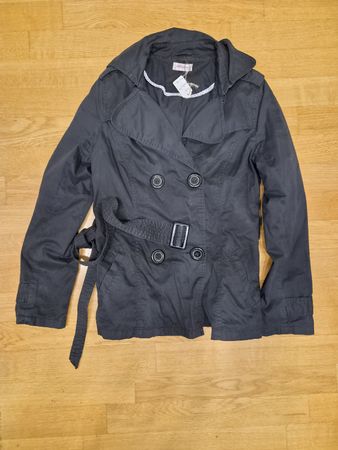Veste orsay femme noir avec ceinture taille 36