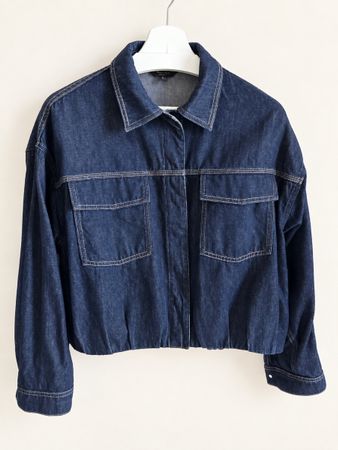 Jeans-Bomberjacke von Massimo Dutti – Grösse M