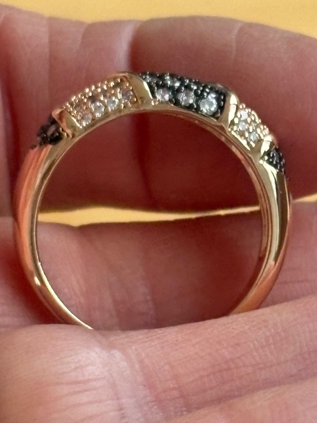 Ringe: Luxus Elegante Gr.19/9 Ring Farbe: Rosa/Schwarz – Neu (gemäss Beschreibung) aus Biel-Bienne von Roserosse13 8
