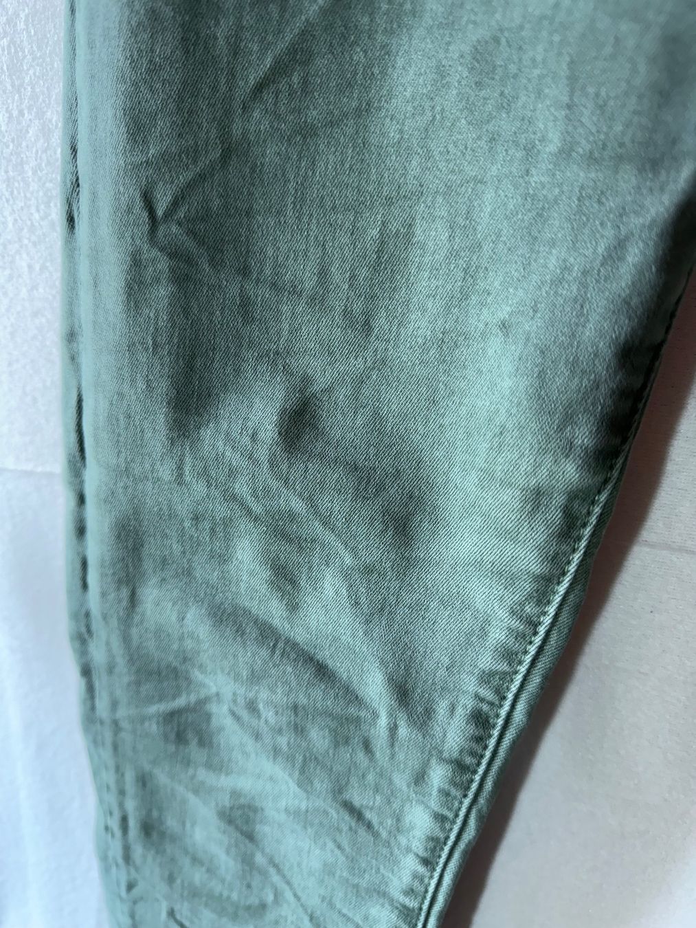 Jeans: Mintgrüne Jeans Gr. S – Usato da Grosswangen venduto da second_hand_dress 2