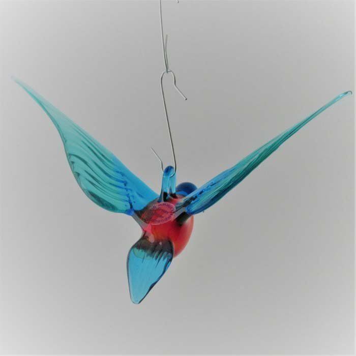 Figuren: Glas Eisvogel – Neu (gemäss Beschreibung) aus Stein am Rhein von Vitrum8260 3