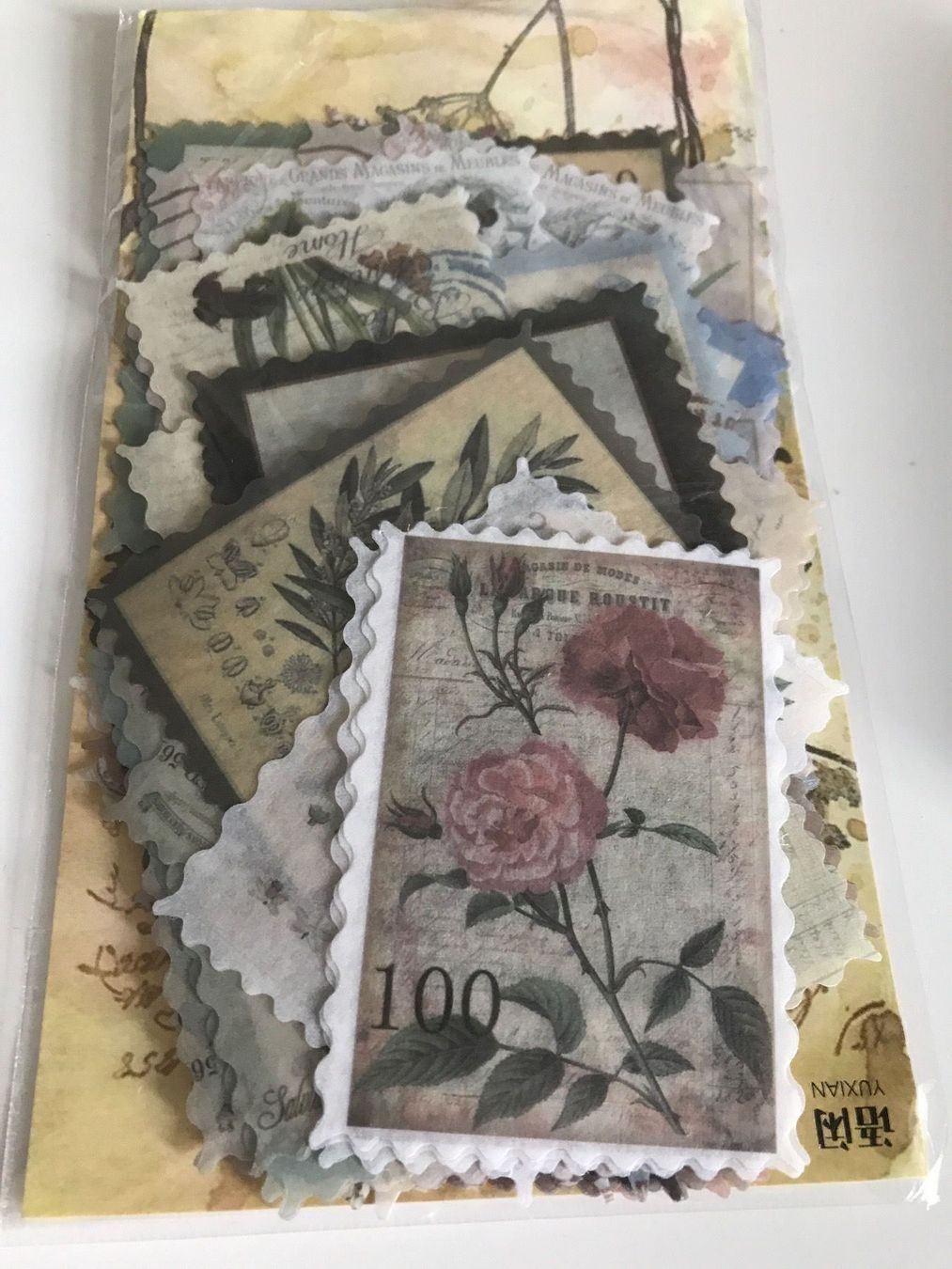Sticker: Neues Set  60Stk. Retro Sticker Scrapbooking NEU – Nuovo e nell'imballaggio originale da Effretikon venduto da wenuss