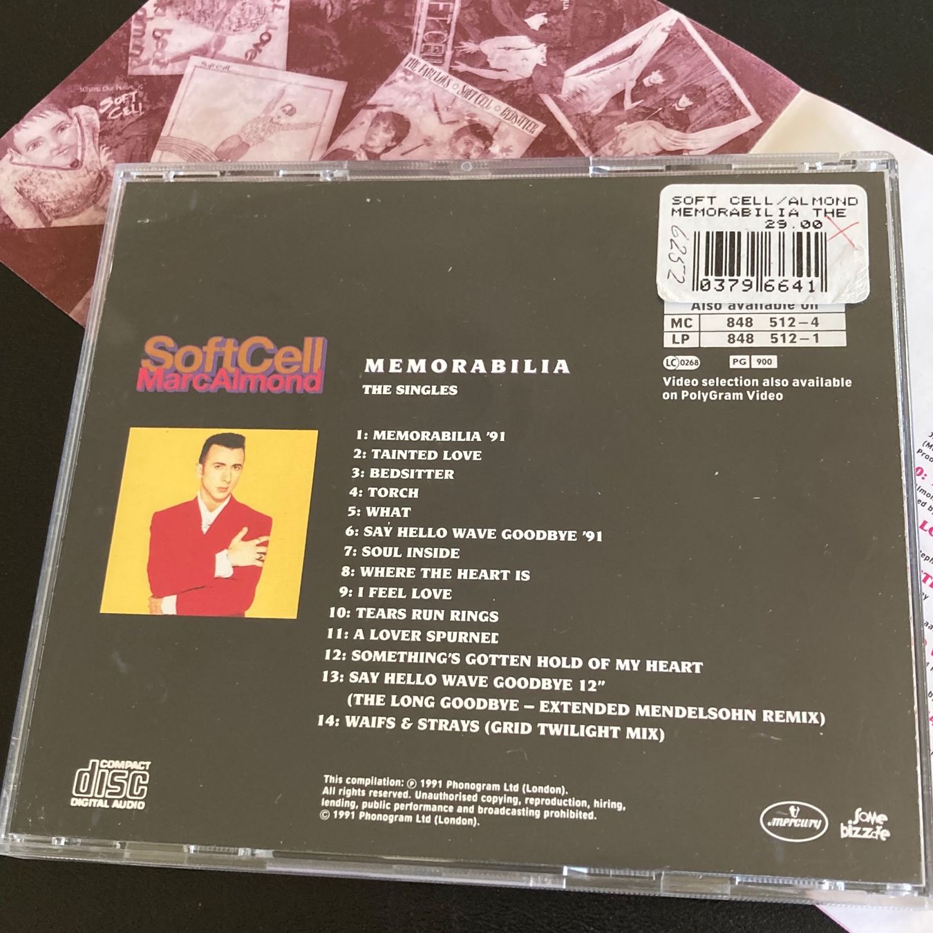 CD: Soft Cell / Marc Almond - Memorabilia - The Singles – Usato da Bern venduto da Ntsamina 1