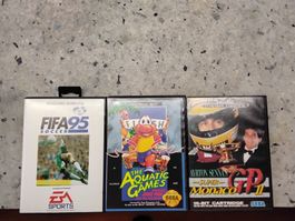 Sega Mega Drive  3 Spiele