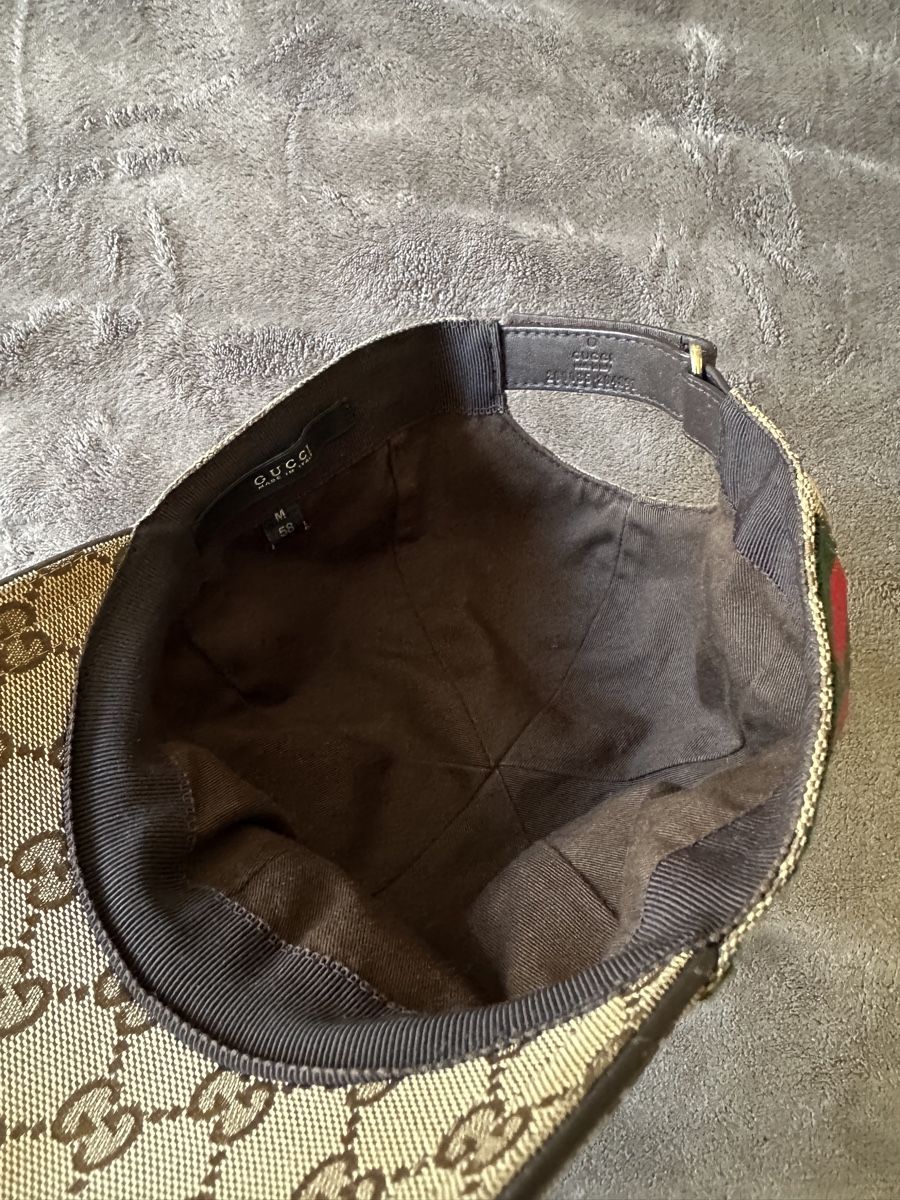 Gucci Copricapi, berretti & cappellini: Gucci Beige Monogram Canvas Baseball Cap - Size M 🧢 – Usato da Genève venduto da bea_72cz 5