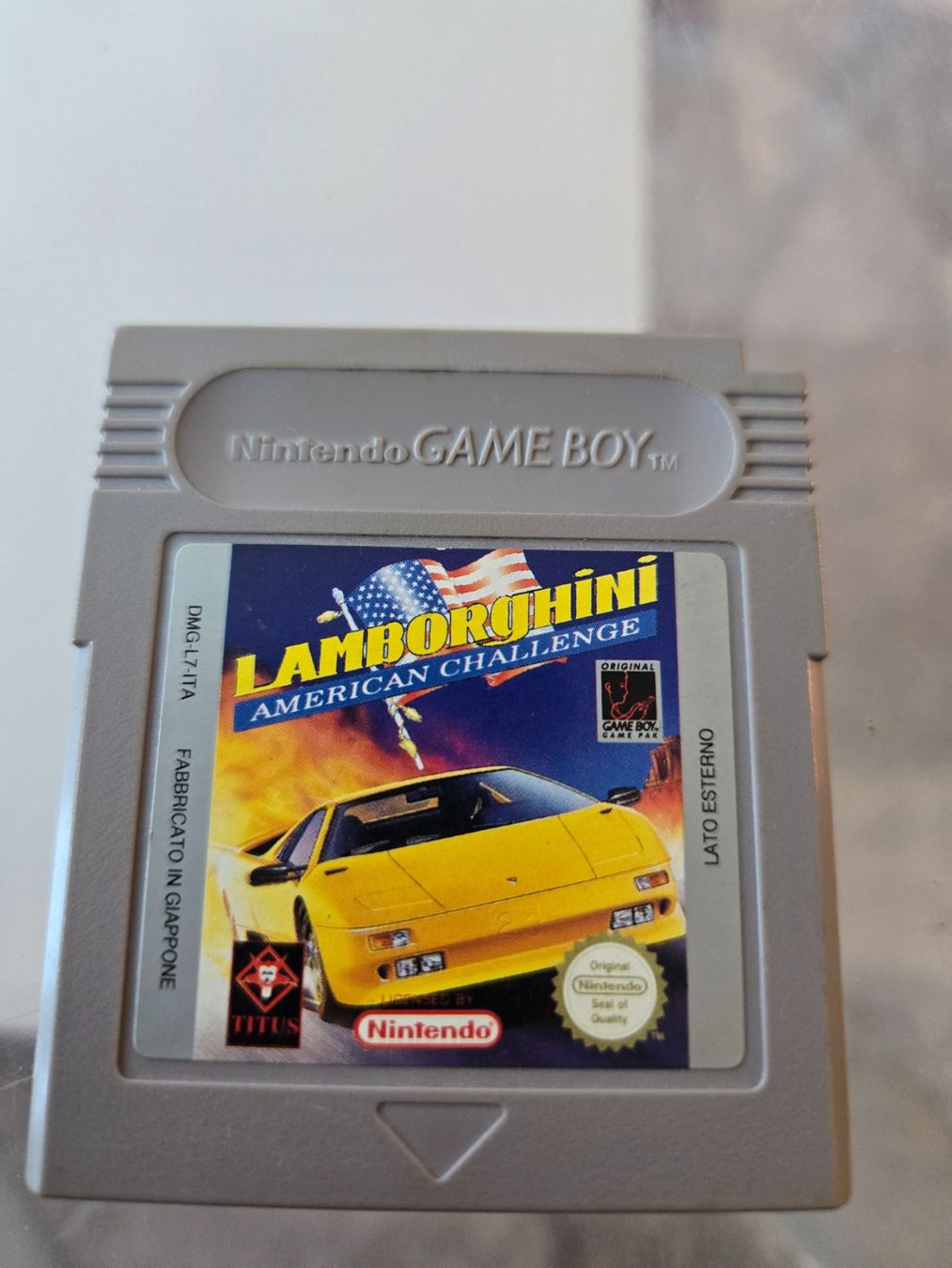 Giochi: Lamborghini Nintendo Gameboy – Usato da Bussigny venduto da Kfdlt
