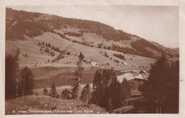 Schwarzsee ( Fribourg ) Lac Noir  1924