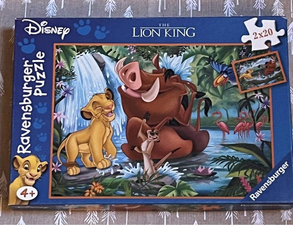 Puzzle Le Roi Lion Disney, 2x20 pièces (D'occasion) à La Tour-de-Peilz ...