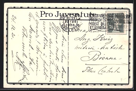 Cartoline postali: AK Greierz, am Schloss, 1920 – Usato da Berlin venduto da bartko-reher 1